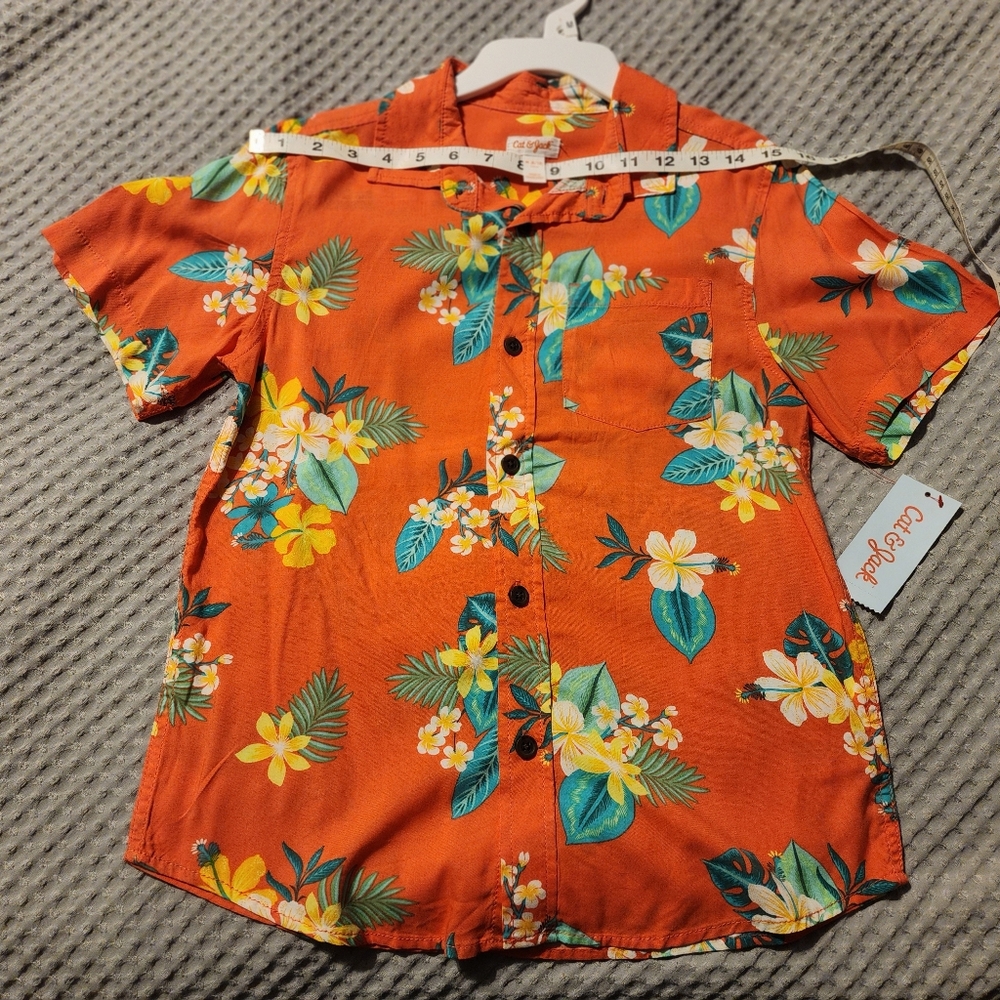 Boys Hawaiian Shirt M (8/10)